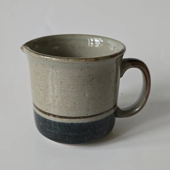 Stoneware Creamer In Mariner By Otagiri Made In Japan Discontinued - Picture 2 of 12
